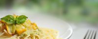 food-plate-yellow-spaghetti-64208